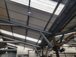 New lights after fitting