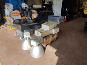 Old lights taken out